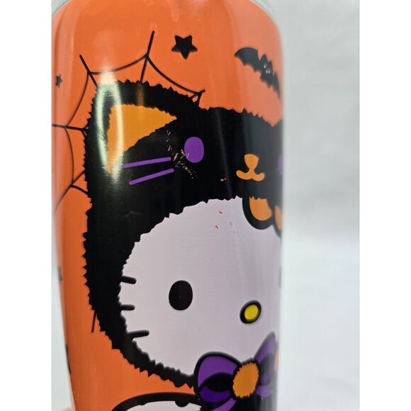 Sanrio Hello Kitty Halloween Black Cat & Mummy Cat Travel Tumbler Set Of 2 - Picture 13 of 16